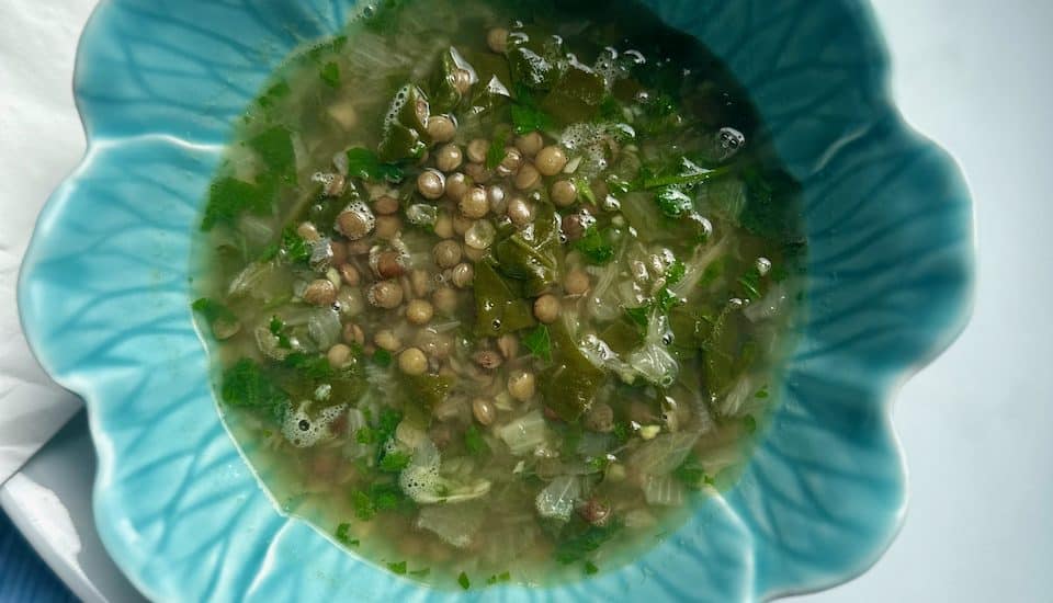 THE LEBANESE LEMON LENTIL SOUP
