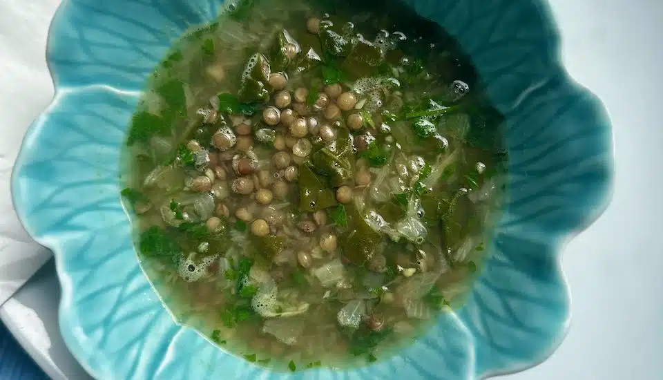 THE LEBANESE LEMON LENTIL SOUP