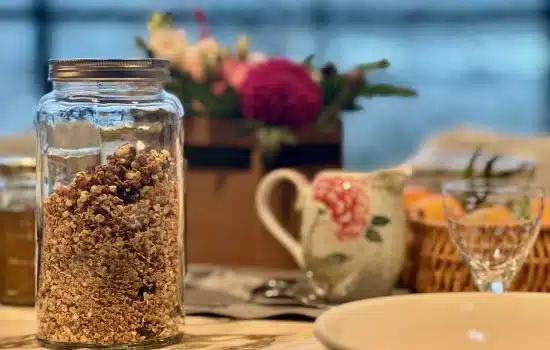 Mon granola sans gluten à la mode londonienne