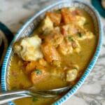 The monkfish curry, madagascan way