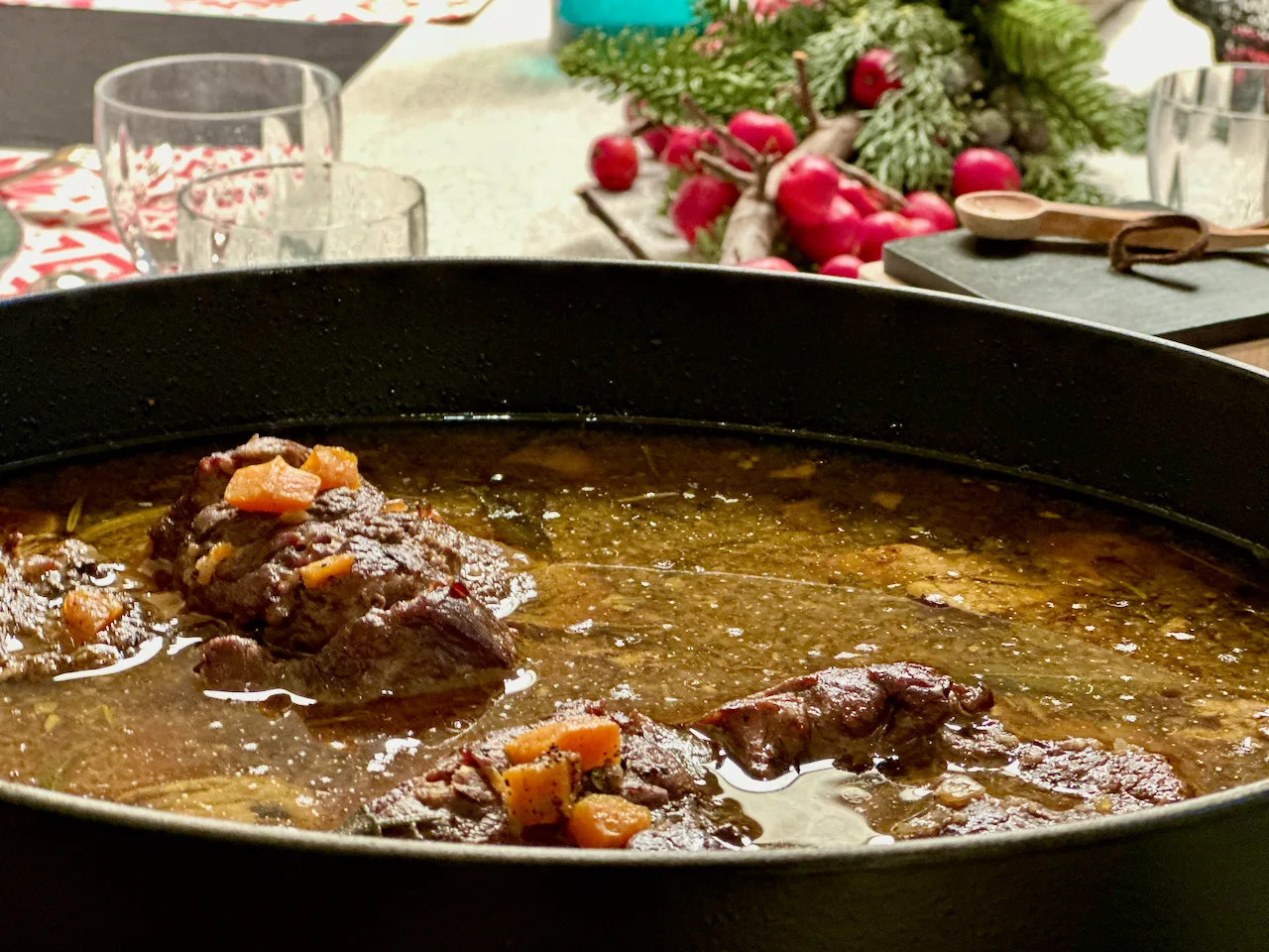 SLOW COOKED LEG OF LAMB