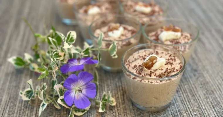 CHESTNUT MOUSSE WITH CANDIED CHESTNUT PIECES