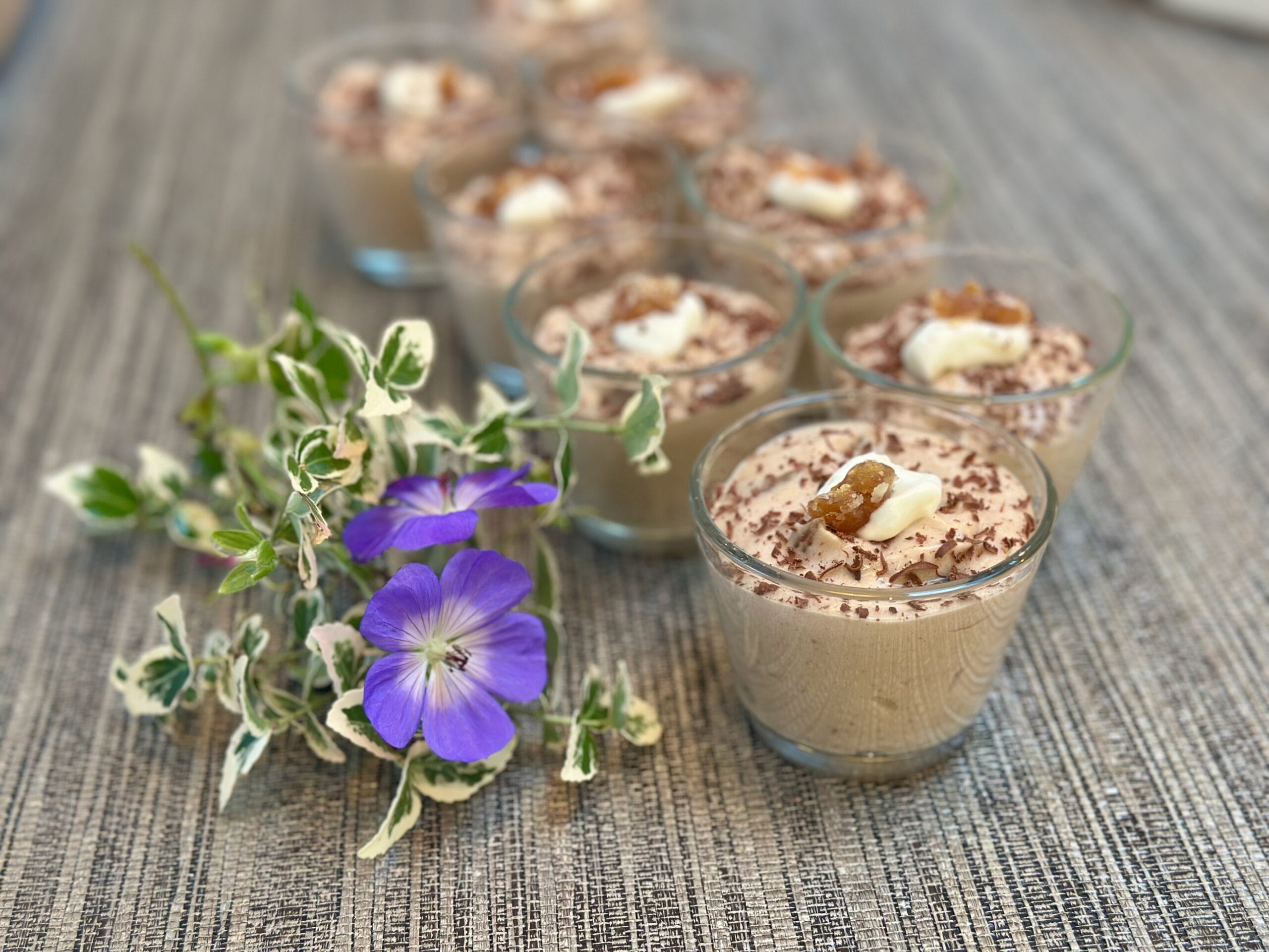 CHESTNUT MOUSSE WITH CANDIED CHESTNUT PIECES