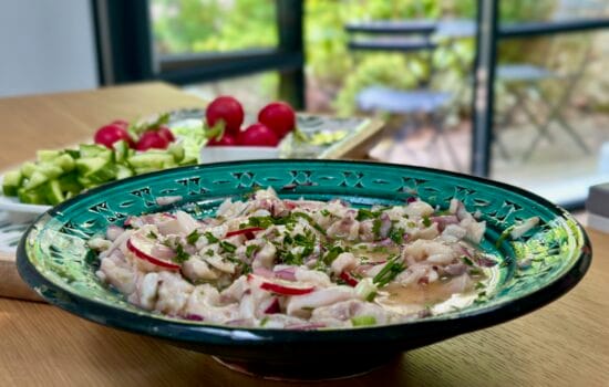 Le ceviche péruvien à ma façon