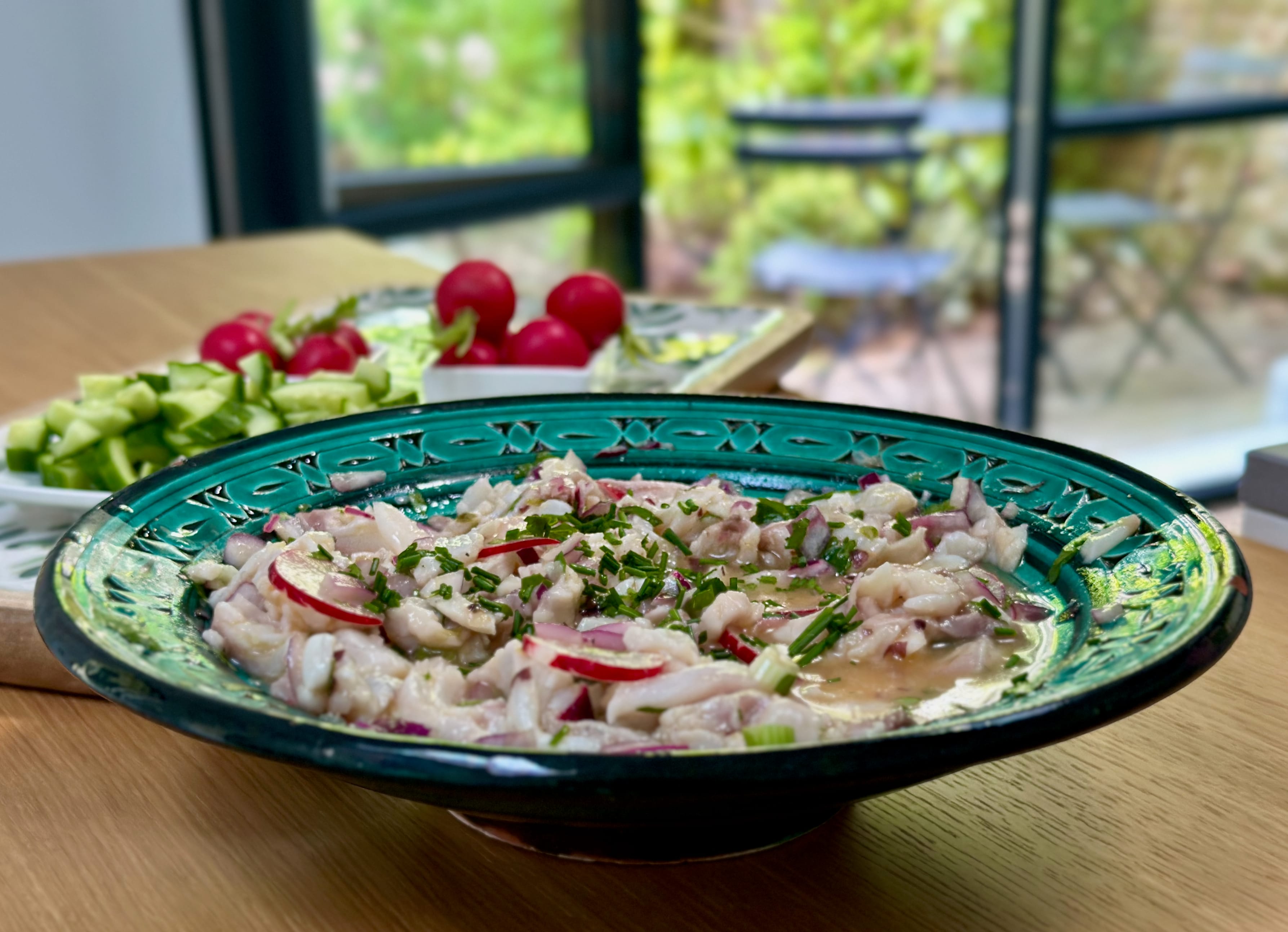 Le ceviche péruvien à ma façon