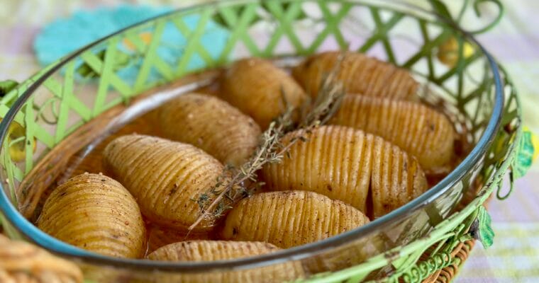 LES POMMES DE TERRE EN ACCORDÉON DE LISA