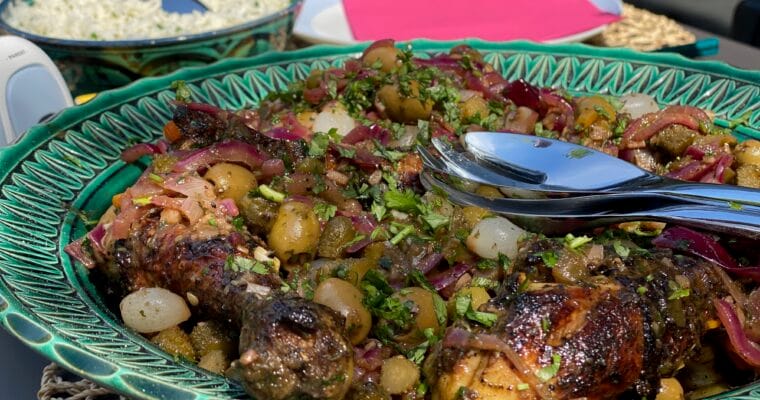 Nahed’s chicken Yassa